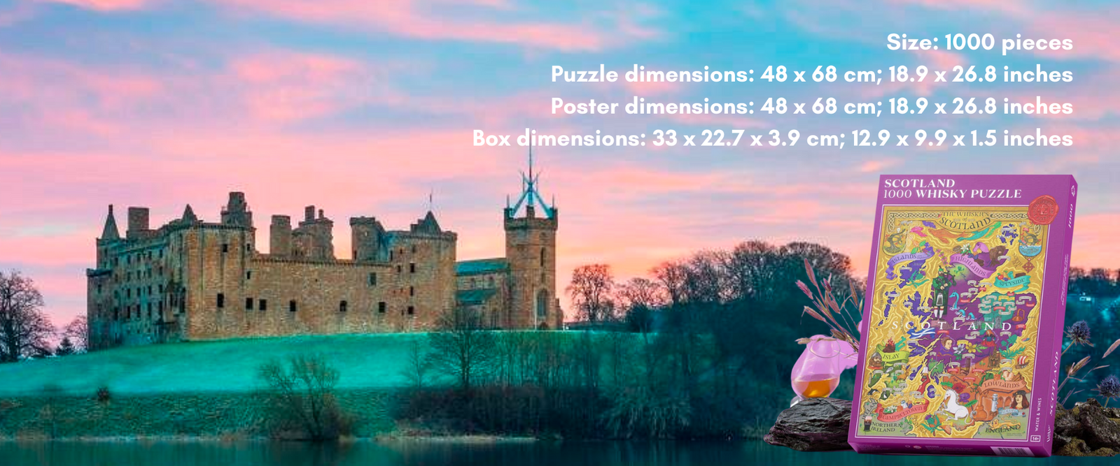 1000 piece jigsaw puzzle and puzzle dimensions