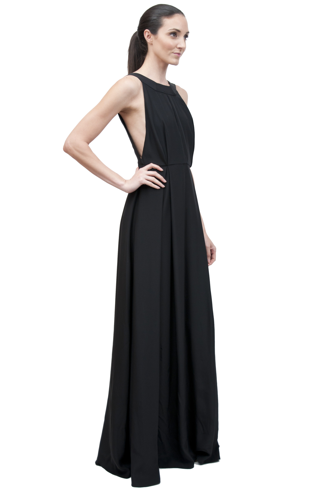 Polilla Gown | Reverse Silk Charmeuse