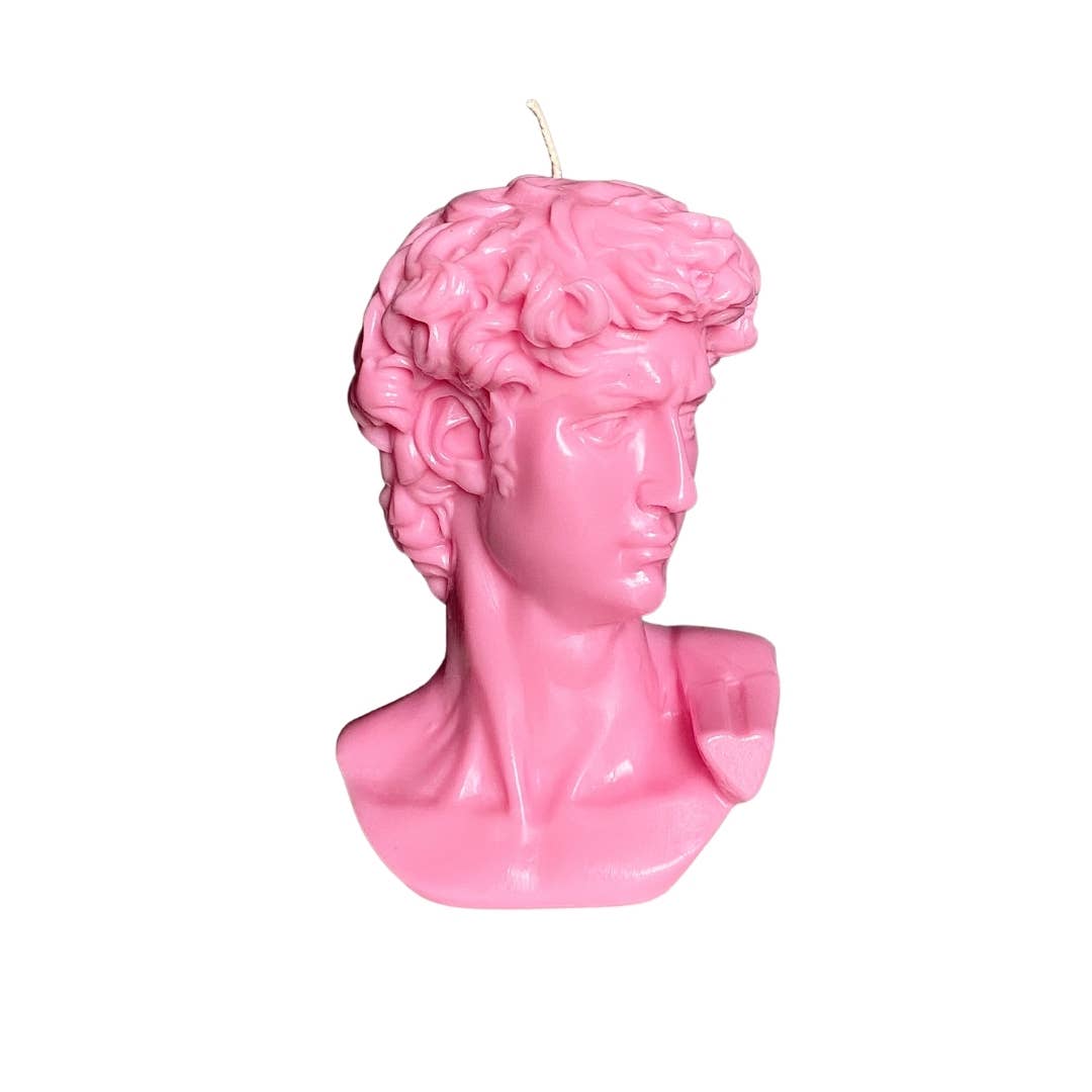 David Candle - Rose Pink | NÉOS CANDLESTUDIO