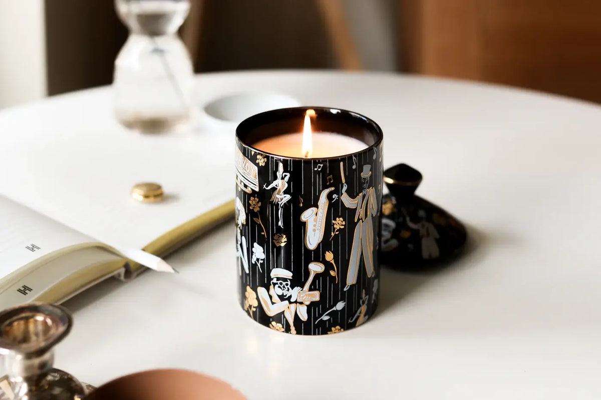 Ceramic Luxury Candle | Duke | Harlem Candle Co