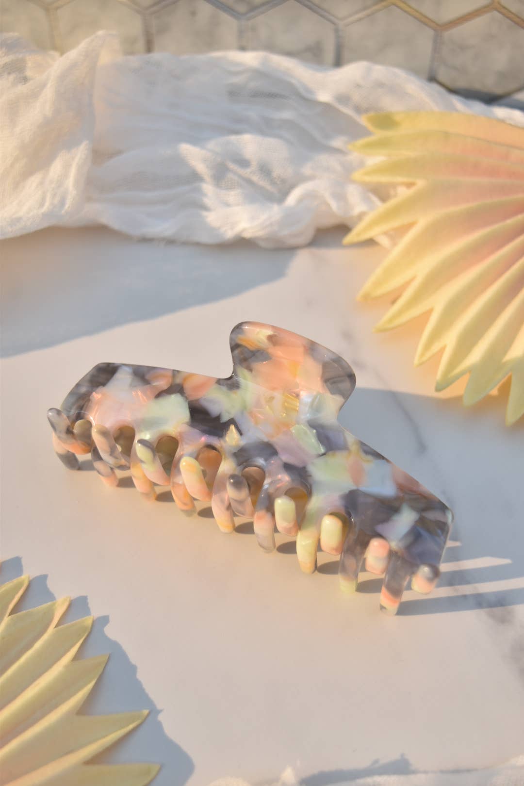 Rectangle Extra Large Hair Claws | Ocean | Fenna&Fei