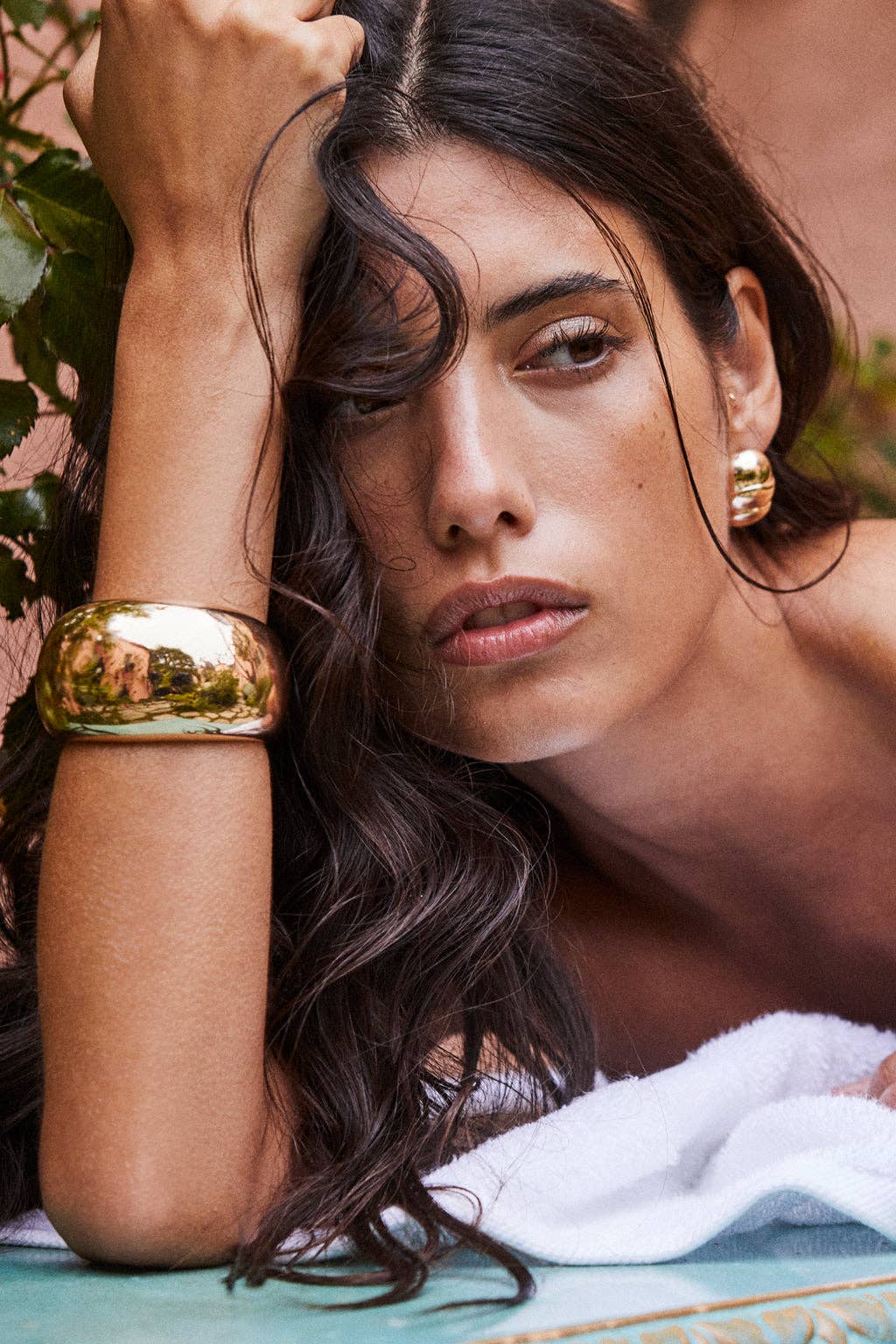 Bracelet | Layla Dome Cuff  | Lili Claspe