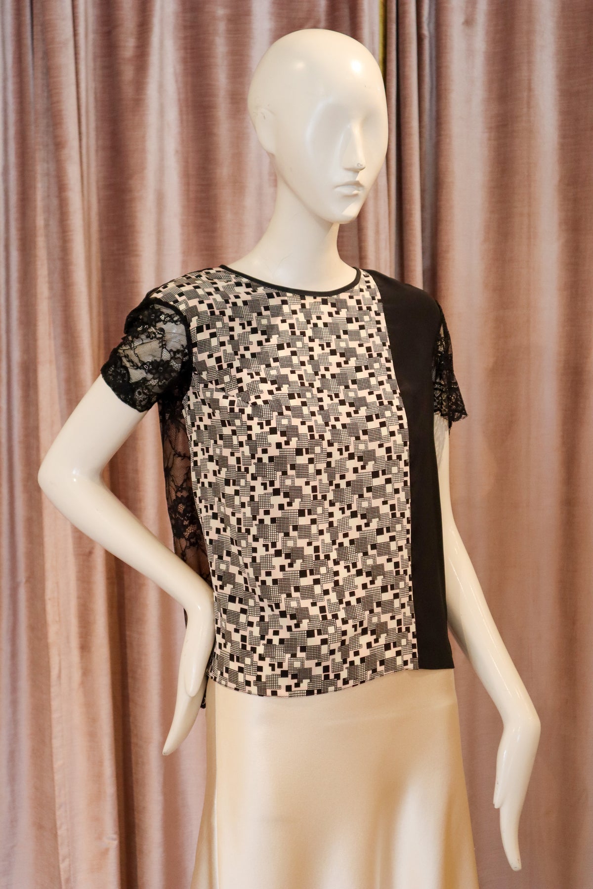 Galveston Top | Pink Geode