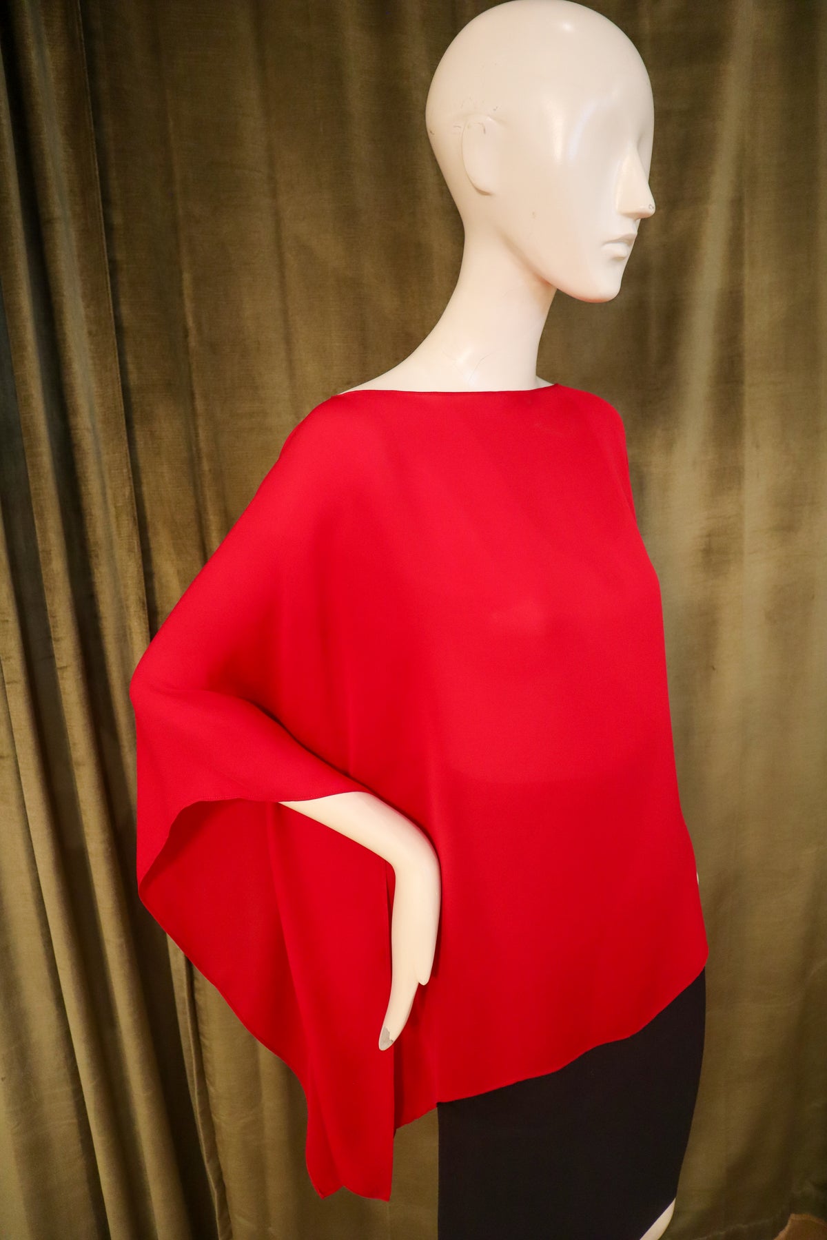 Angel Top | Silk Double Georgette