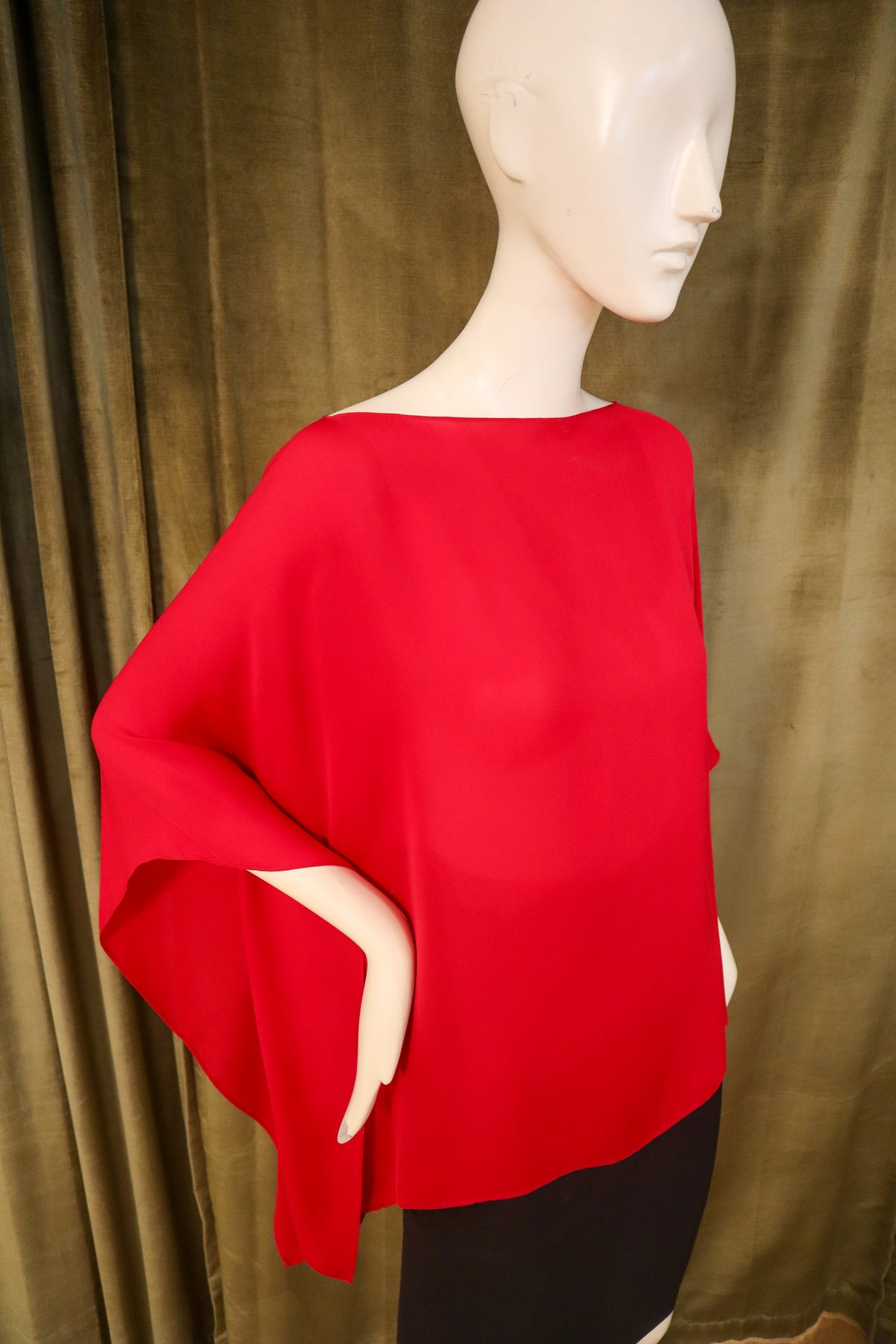 Angel Top | Silk Double Georgette