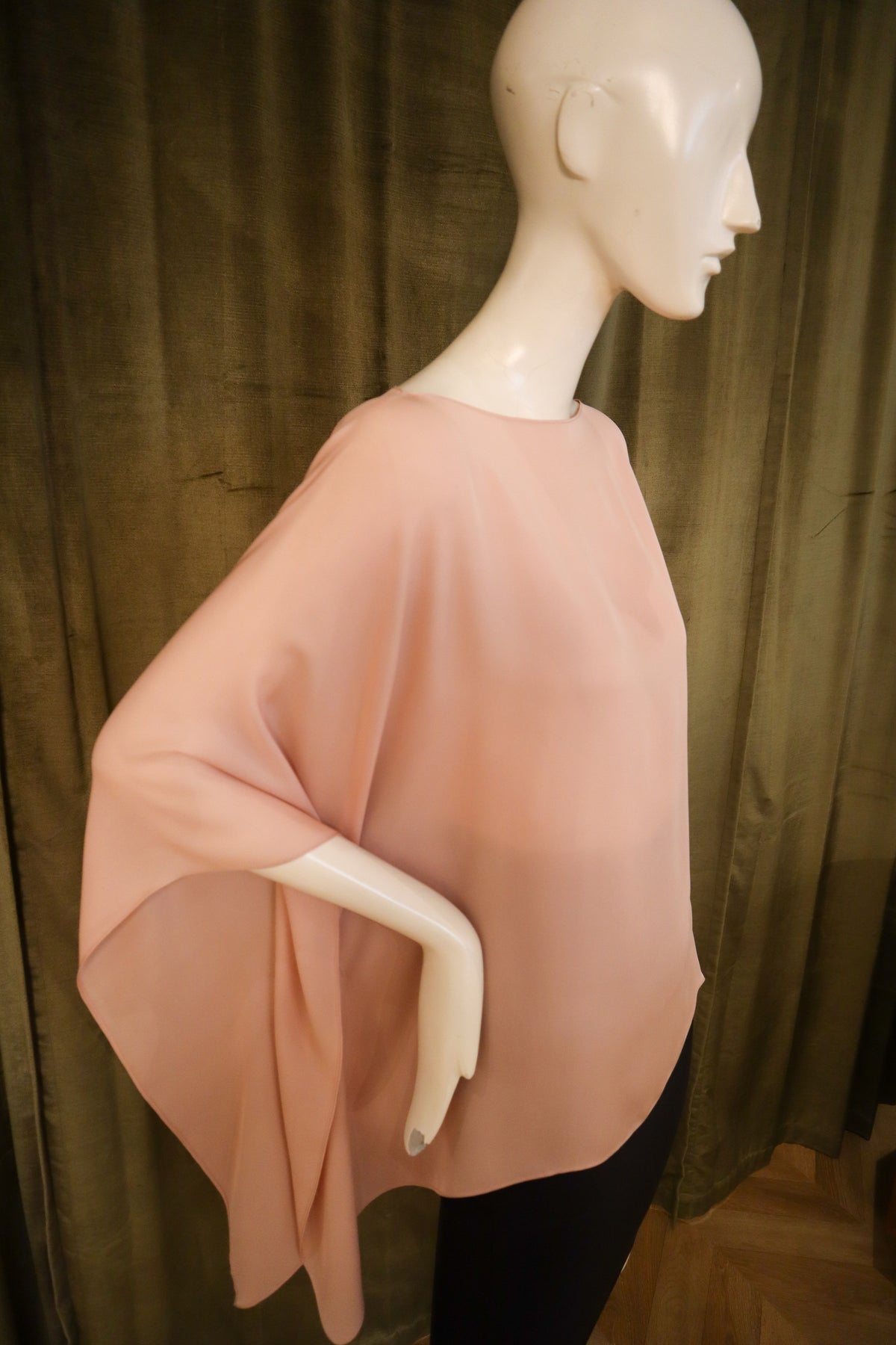 Angel Top | Silk Double Georgette