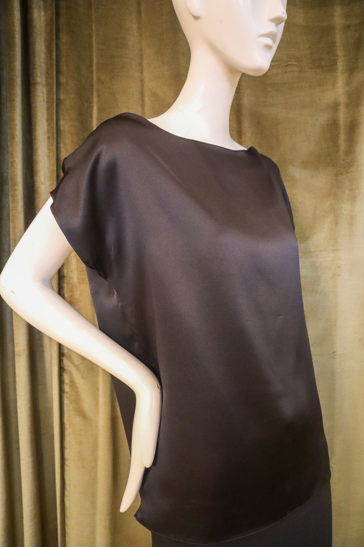 Cruz Top | Silk Charmeuse