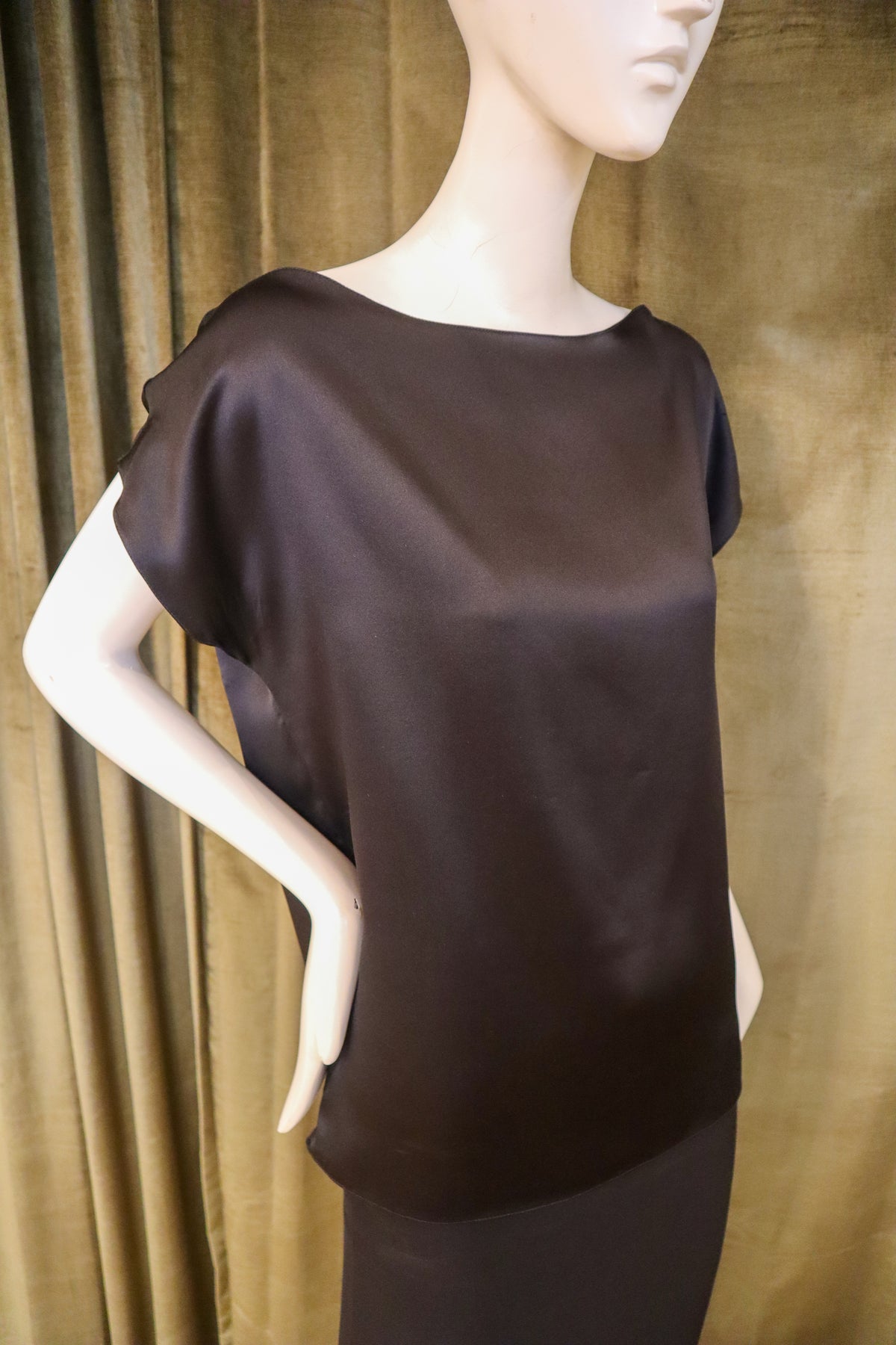 Cruz Top | Silk Charmeuse