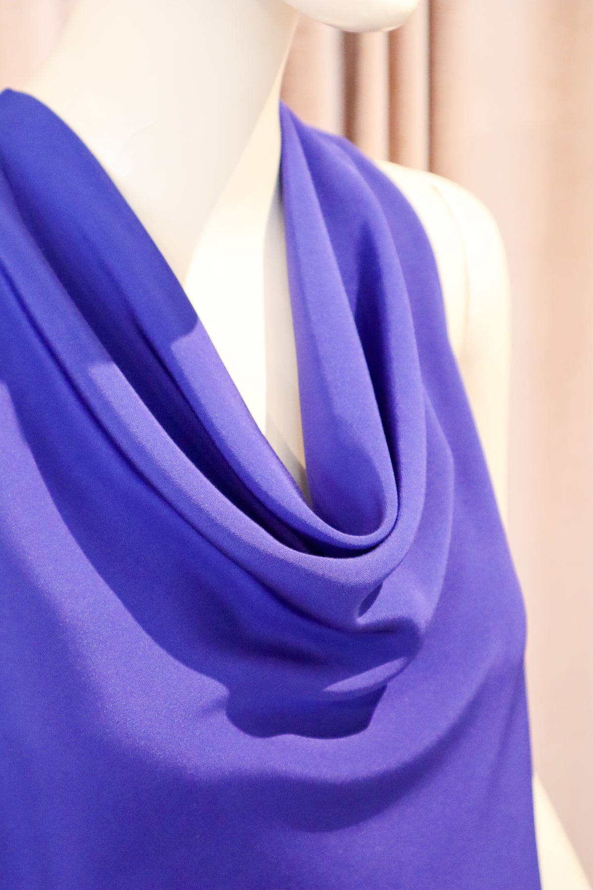 Vilas Top | 4-Ply Silk Crepe | Sapphire