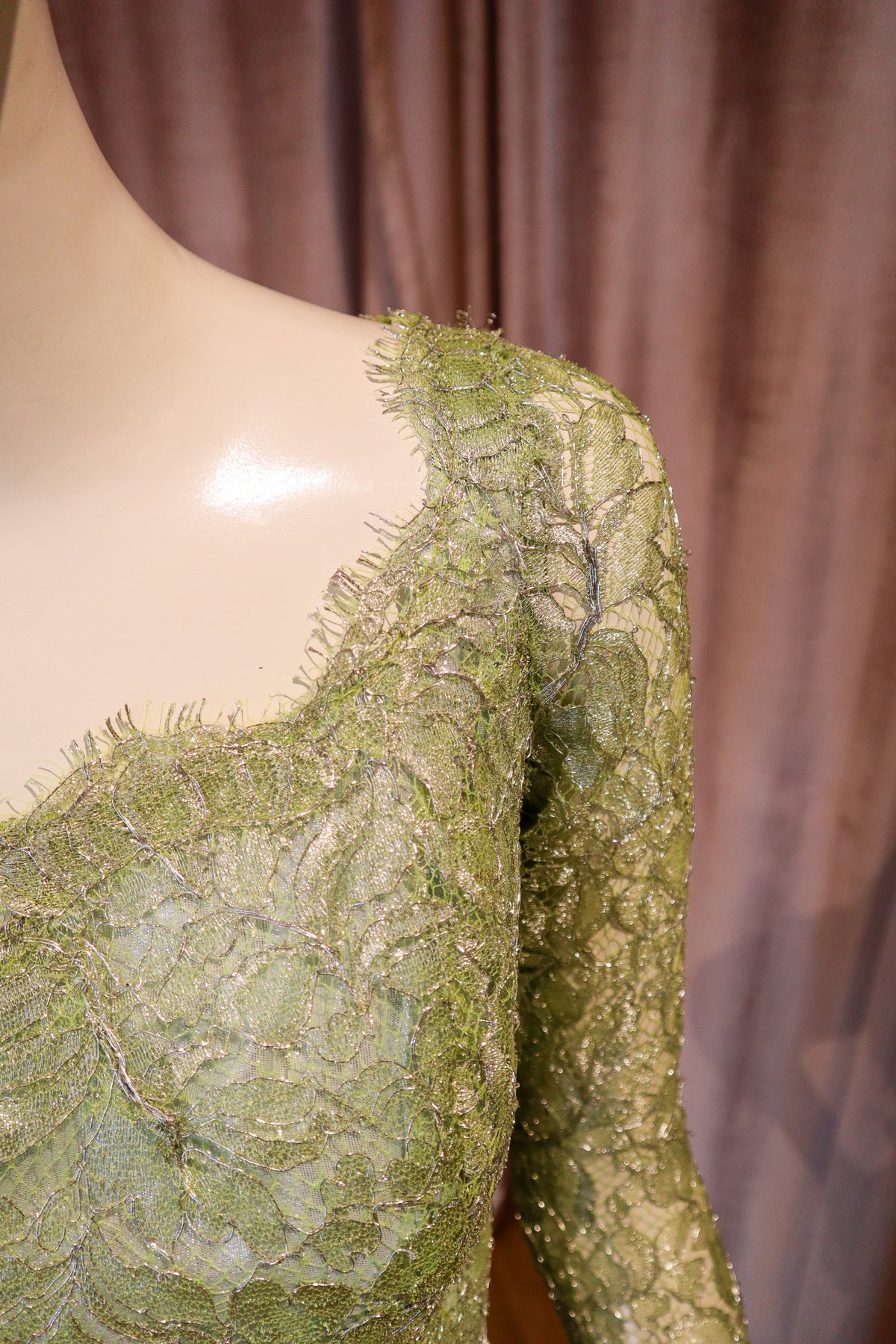 Sis Top | Lamé Lace | Key Lime