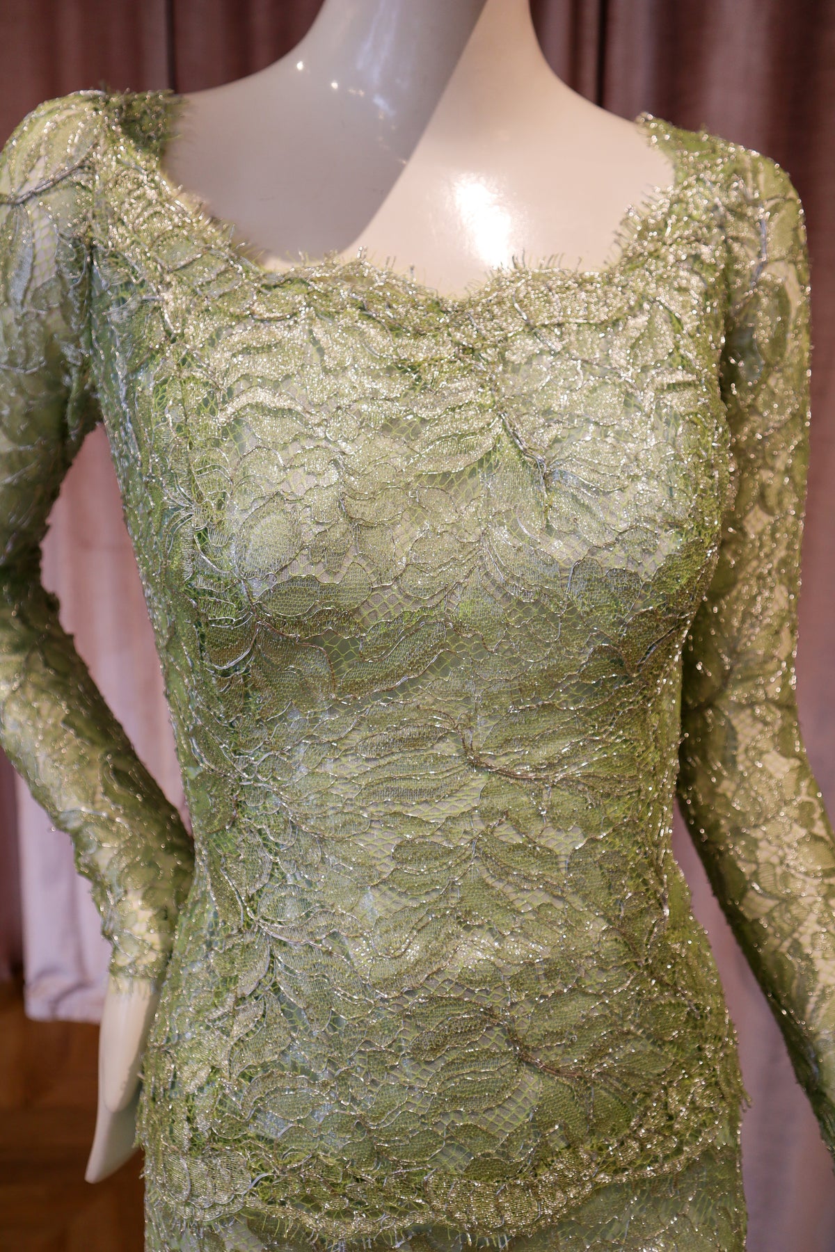 Sis Top | Lamé Lace | Key Lime