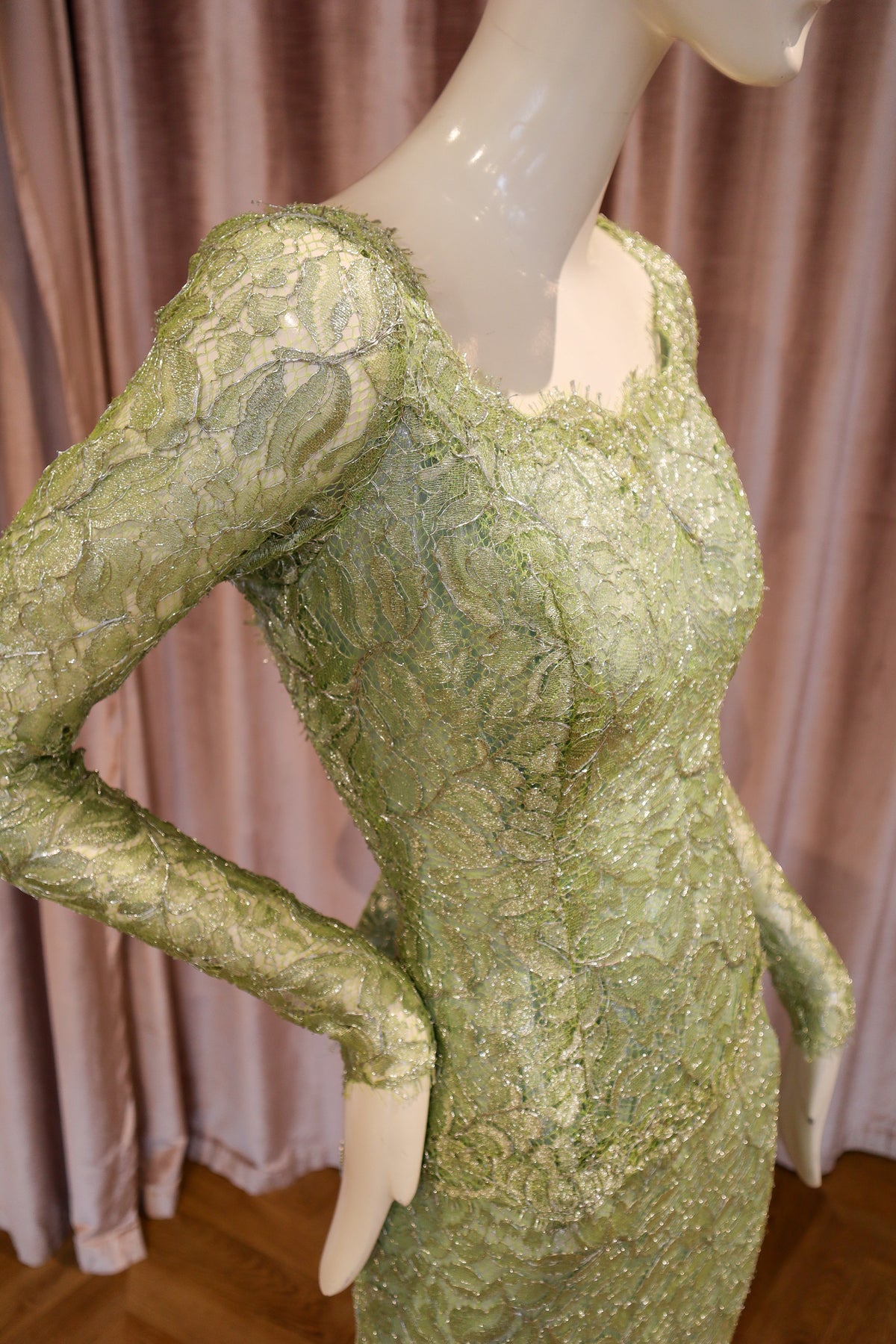 Sis Top | Lamé Lace | Key Lime