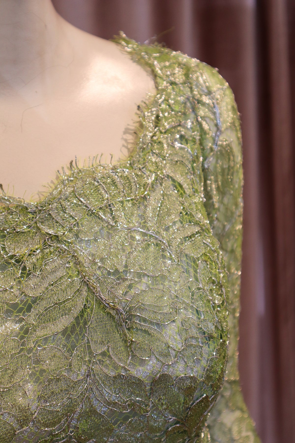 Sis Top | Lamé Lace | Key Lime
