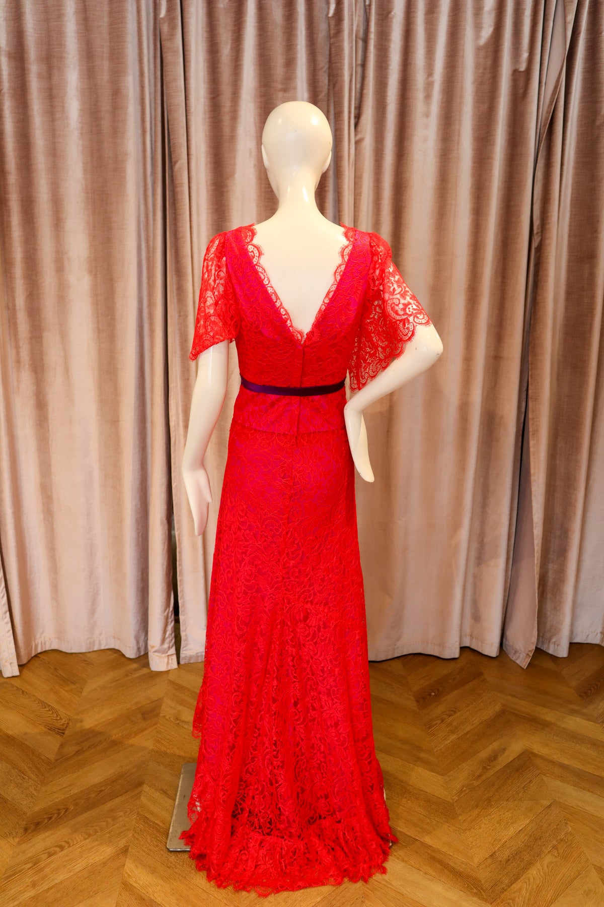 Circo Top | Chantilly Lace | Red Magenta
