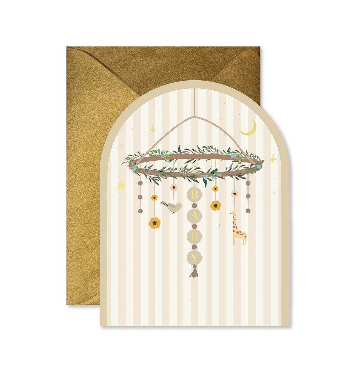 Greeting Card  | Baby Mobile Arch | Ginger P. Designs