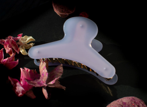 French Claw Hair Clips | Italian Acetate Claw | Lavender | Fenna&Fei
