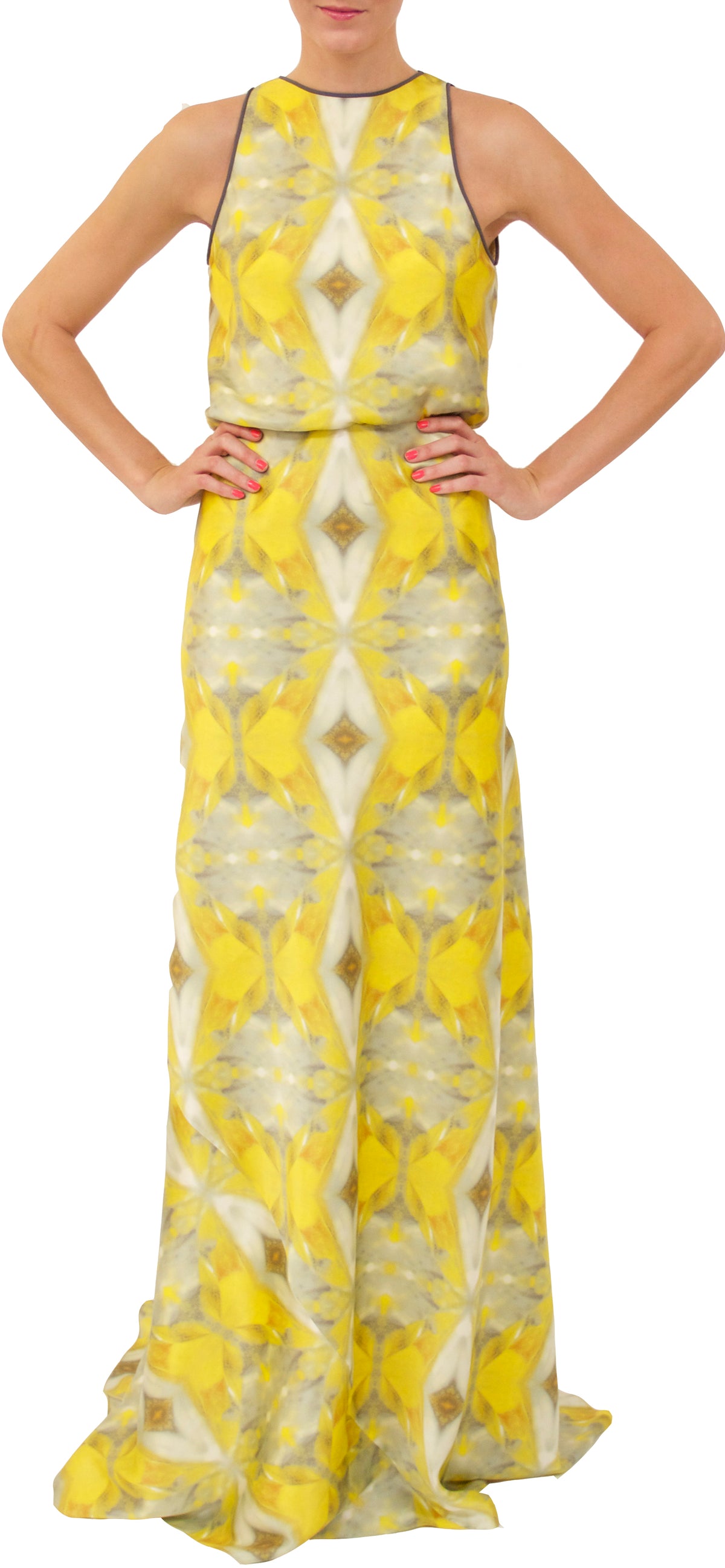 Lydia Gown | Chips Papillon | Silk Charmeuse