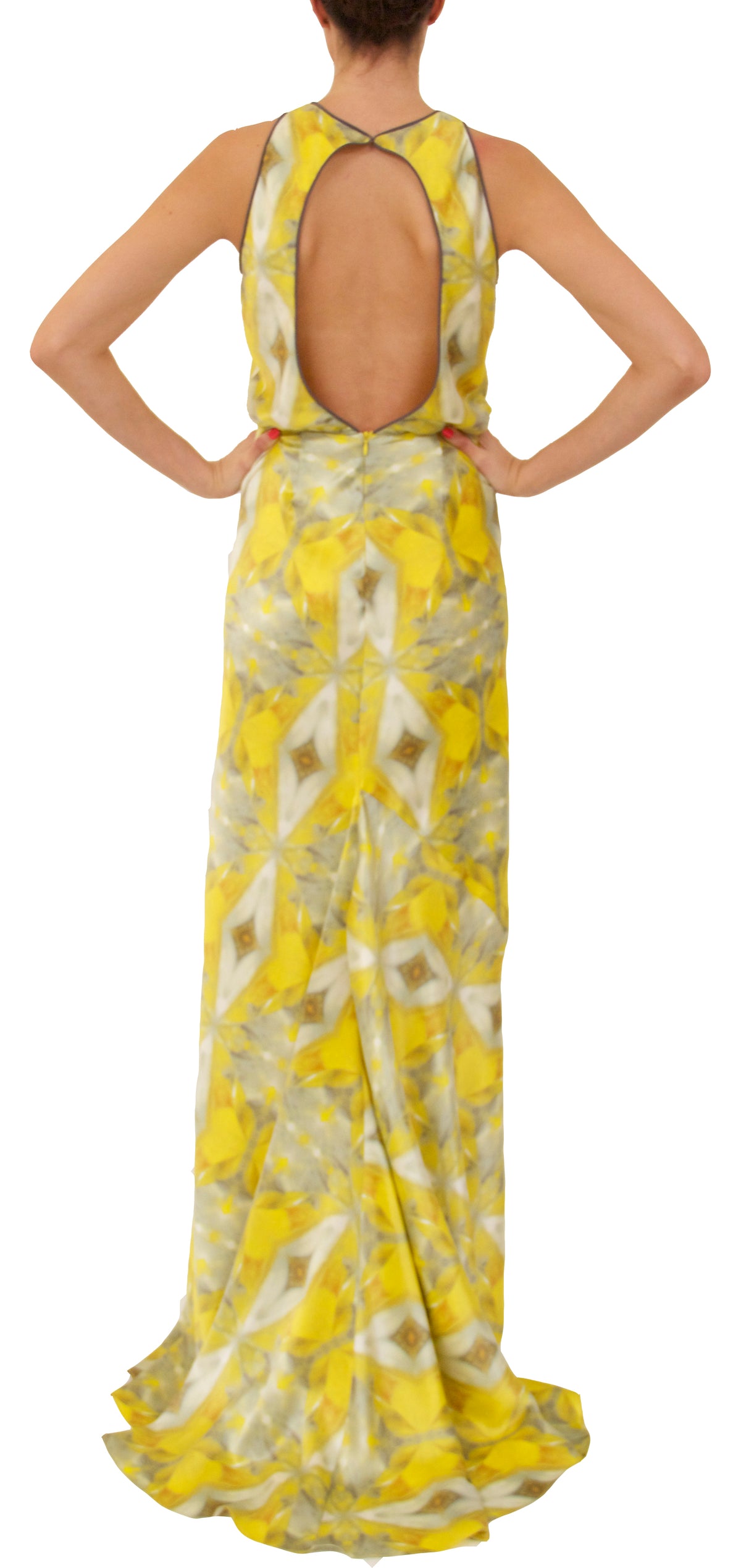 Lydia Gown | Chips Papillon | Silk Charmeuse