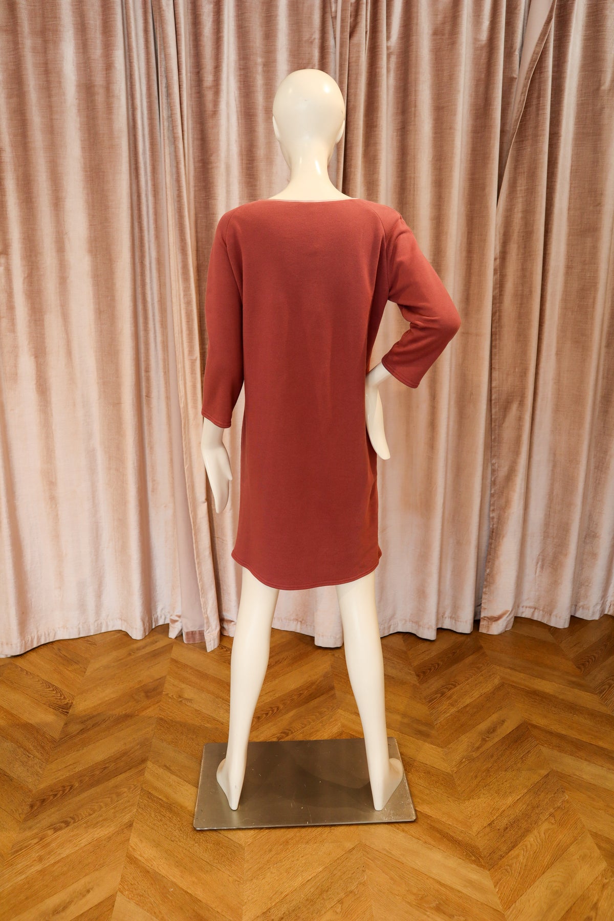 Sutherland Dress | French Terry | Beaujolais