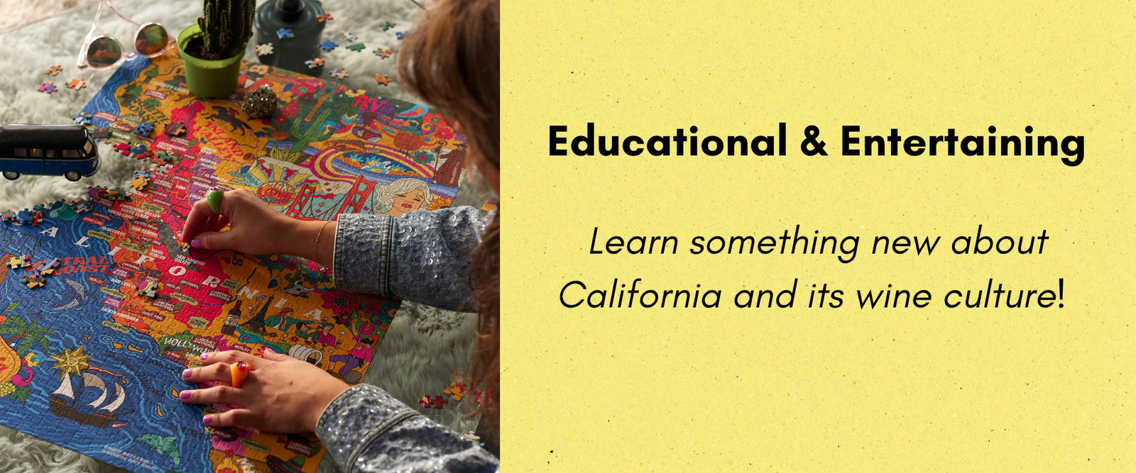 Fun for everyone! Be entertained and learn while putting together this puzzle! You'll have a great time!