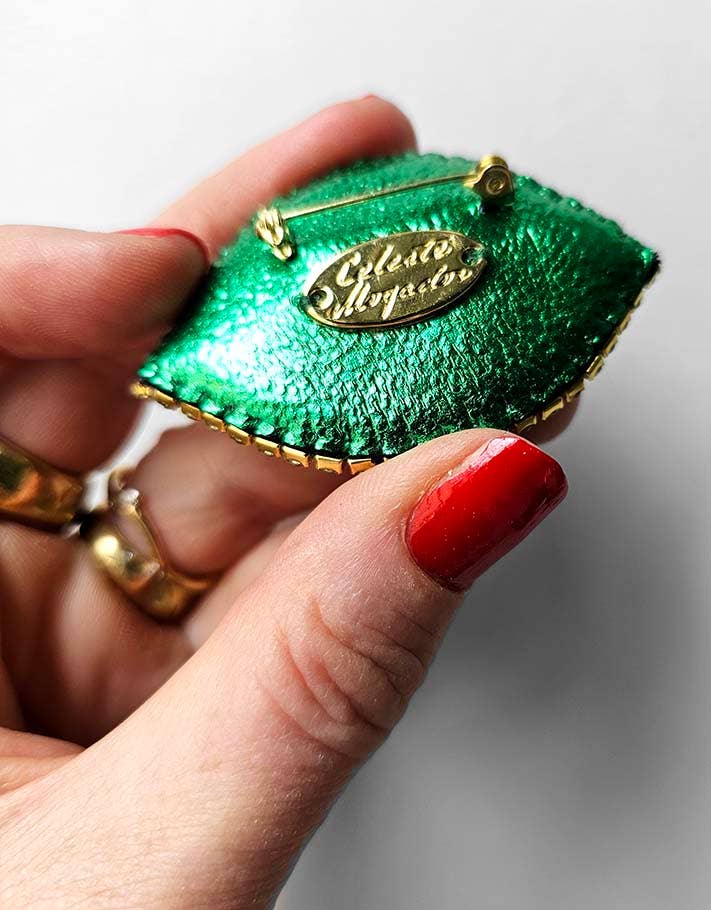 Brooch | The Lightning of the Eye! | Céleste Mogador