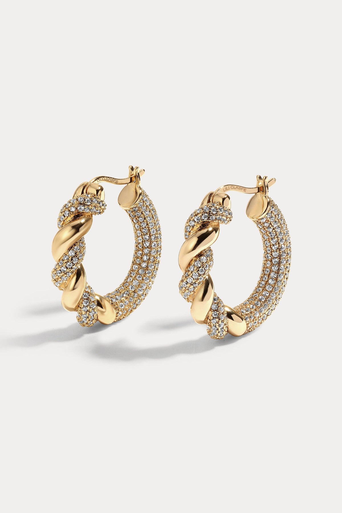 Earrings | Pavé Lilou - Small | Lili Claspe