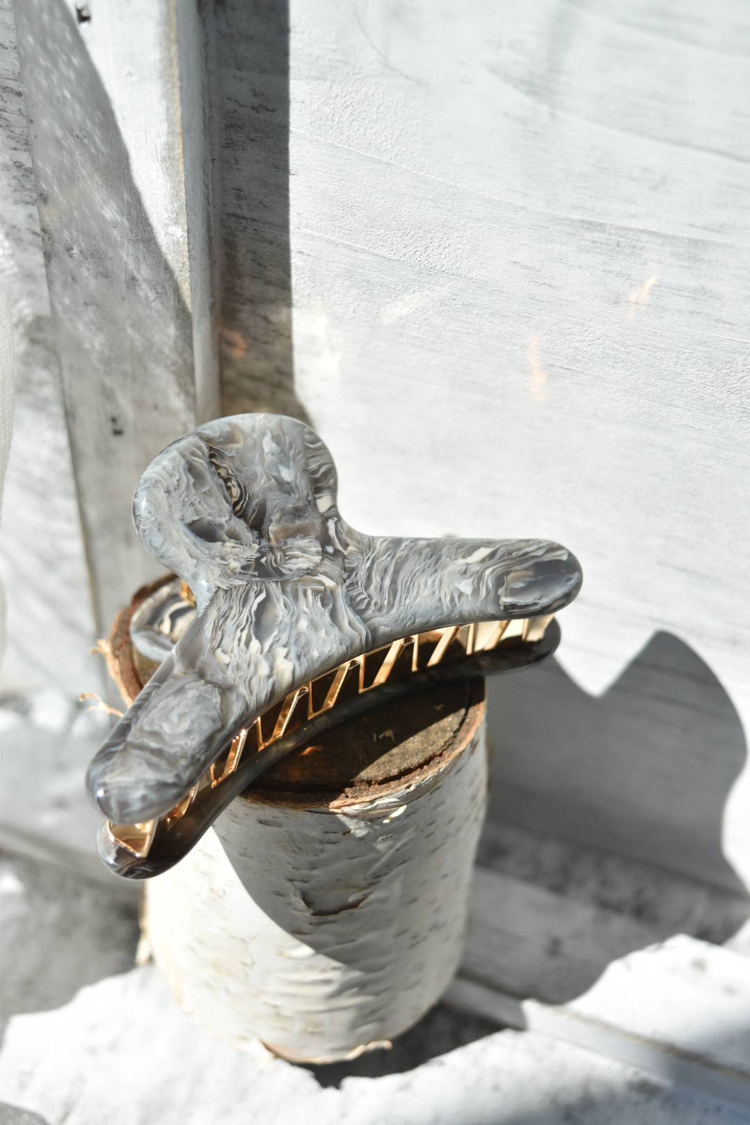 French Claw | Granite - Marbled Grey  | Fenna&Fei