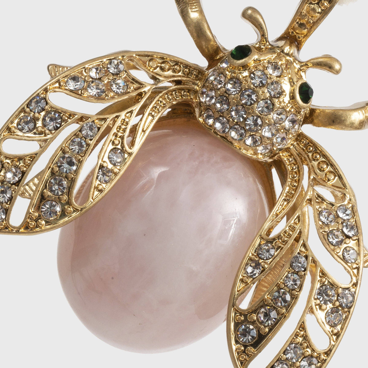 Ornament | Rose Quartz Bee | Joanna Buchanan