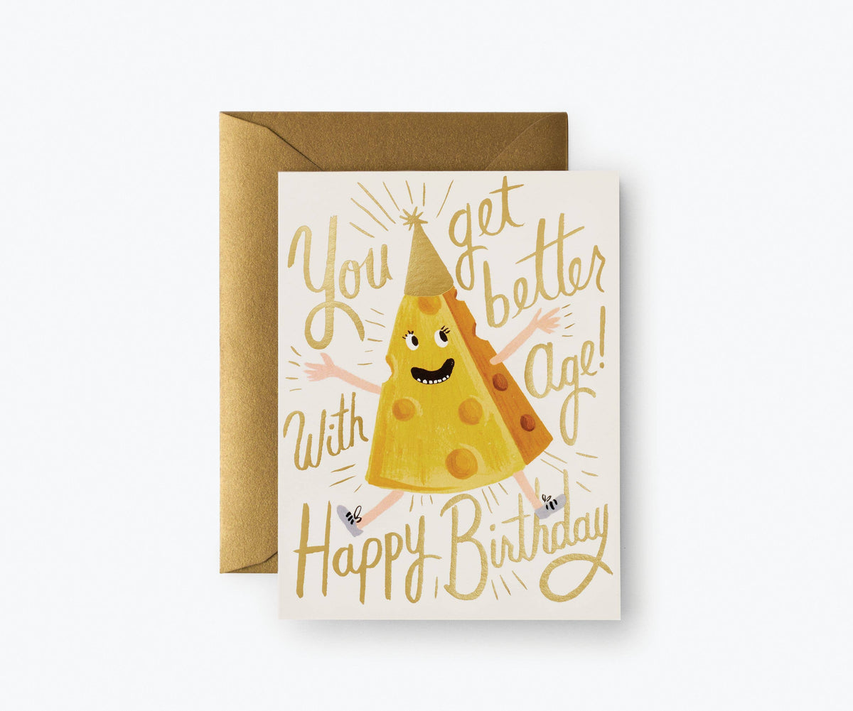 Birthday Card | Better With Age  | Rifle Paper Co.