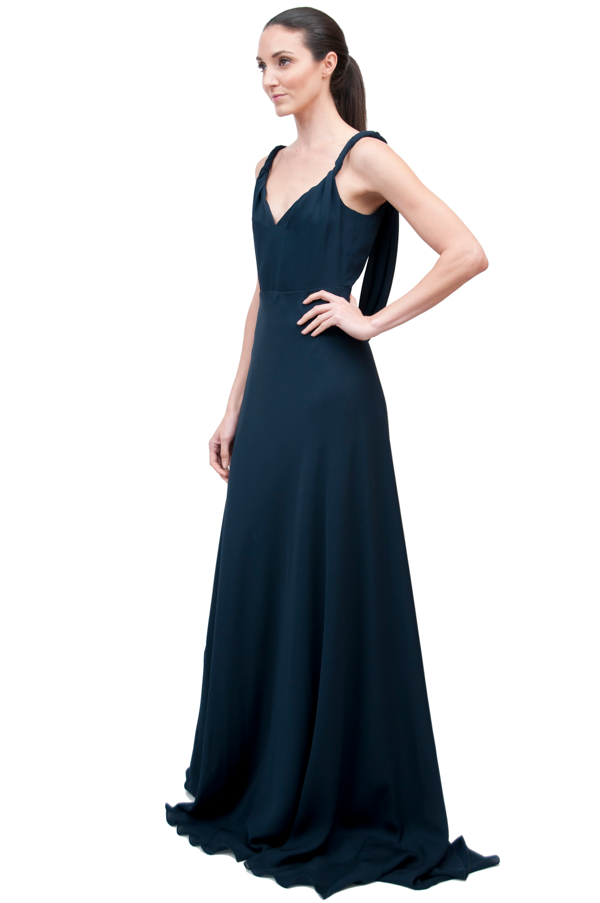 Otero Gown | Double Georgette