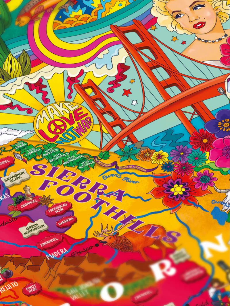 1000 Piece Wine Jigsaw Puzzle | California | Water &amp; Wines
