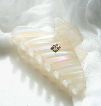 Glamour Grip Mini Claws | Italian Acetate | Opal | Fenna&Fei