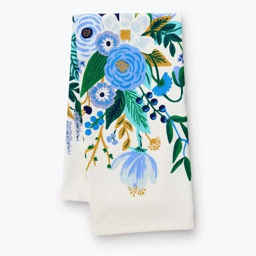 Tea Towel | Garden Party Blue | Rifle Paper Co.