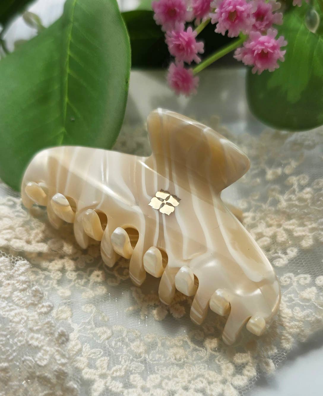 Glamour Grip Mini Claws | Italian Acetate | Calcite | Fenna&Fei