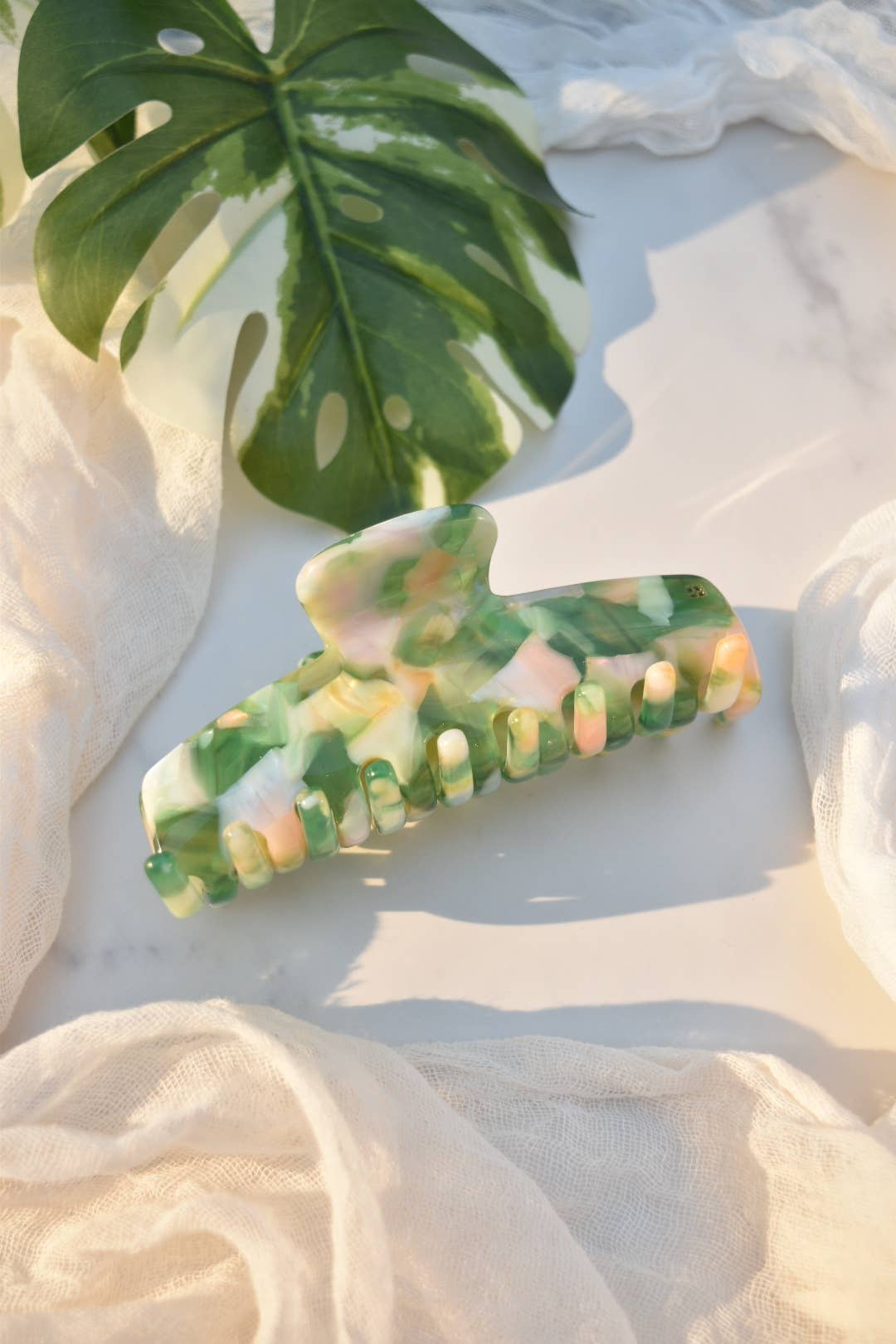 Rectangle Extra Large Hair Claws | Ocean | Fenna&Fei