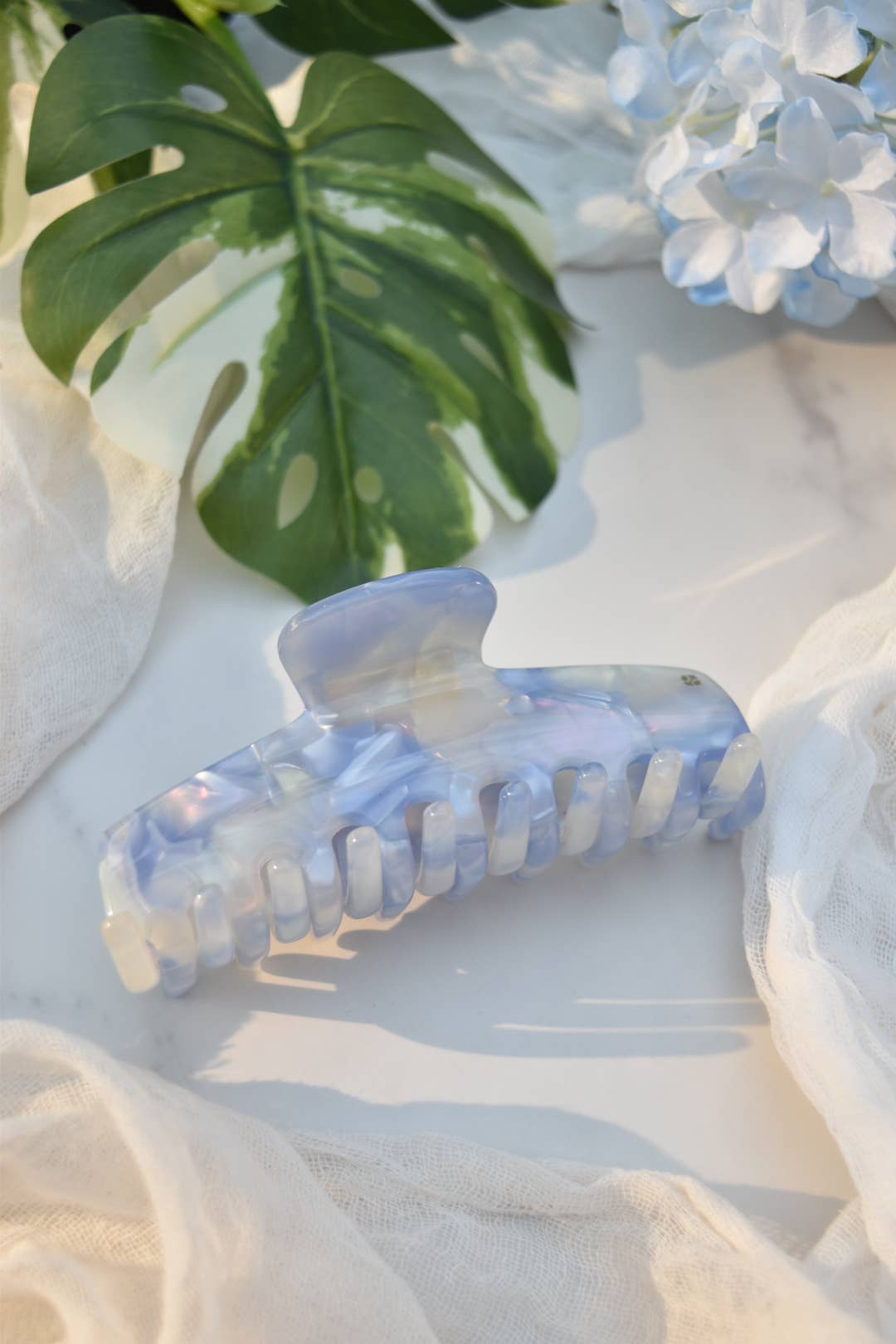 Rectangle Extra Large Hair Claws | Ocean | Fenna&Fei