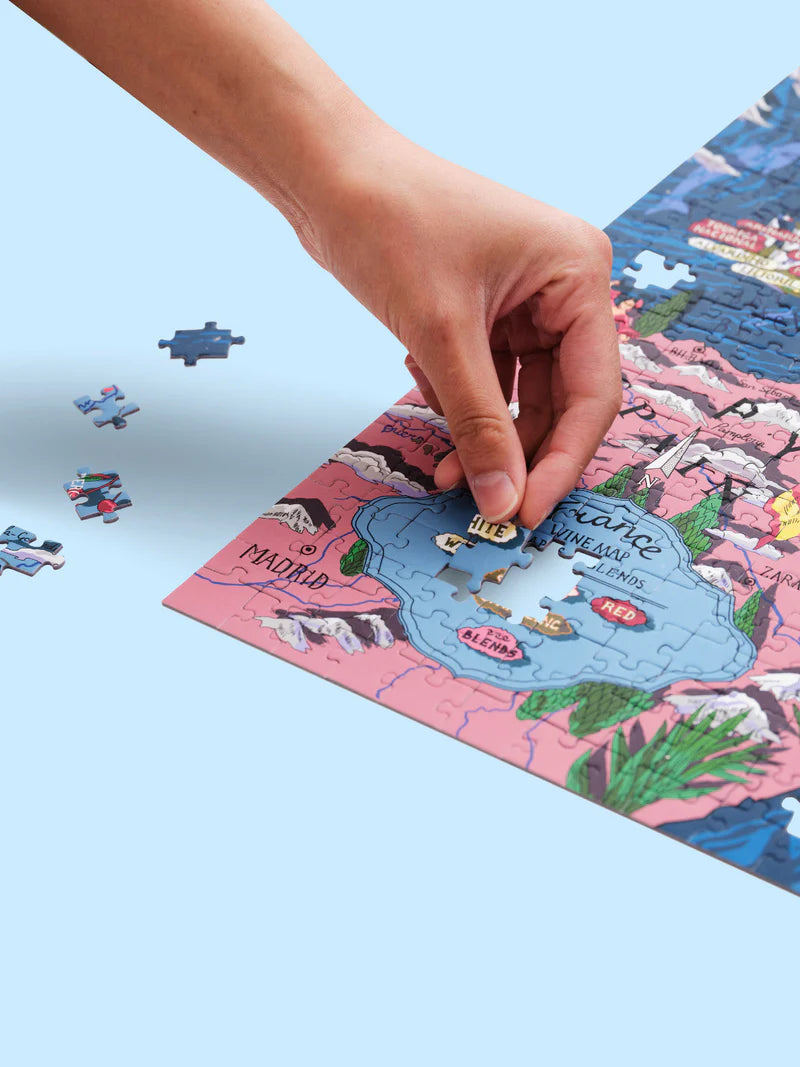 1000 Piece Wine Jigsaw Puzzle | France | Water &amp; Wines
