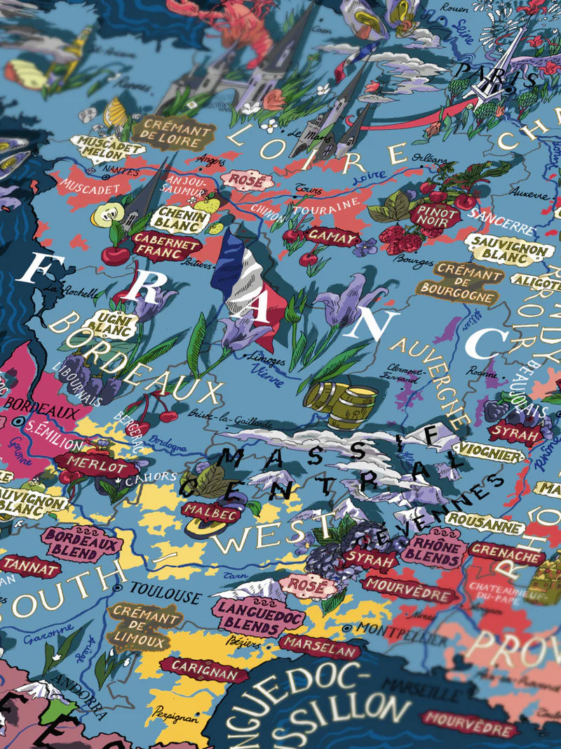 1000 Piece Wine Jigsaw Puzzle | France | Water &amp; Wines