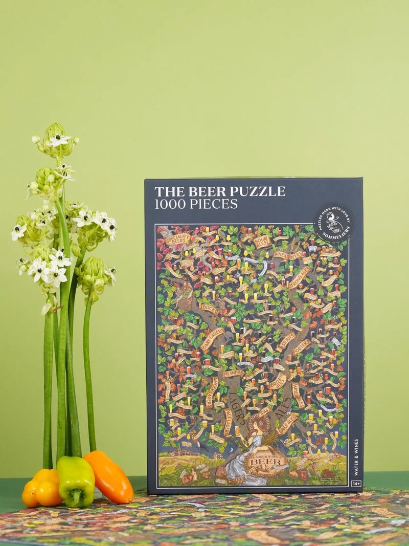 1000 Piece Beer Jigsaw Puzzle | An Introduction to Beer Styles | Water &amp; Wines