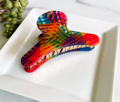 French Claw Hair Clips | Italian Acetate Claw | Macaw | Fenna&Fei