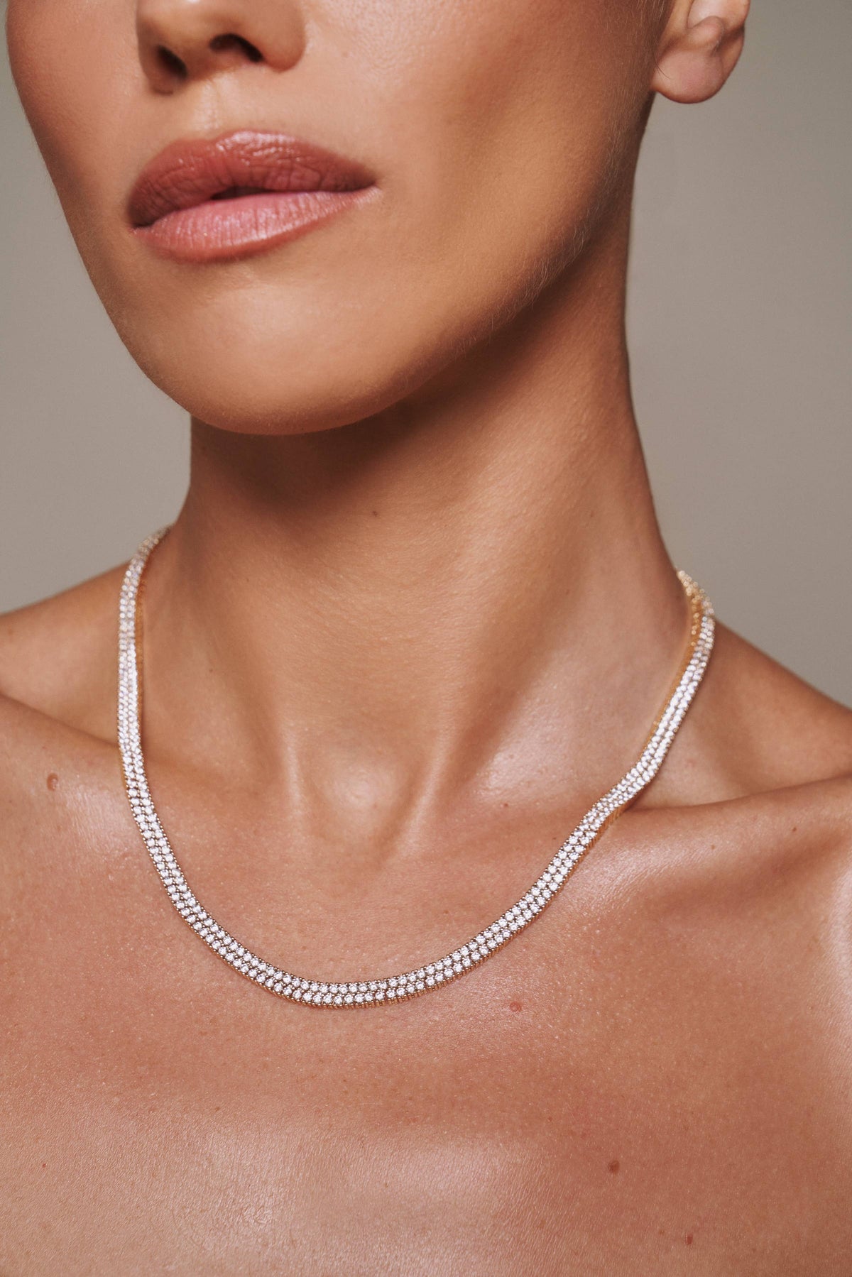 Tennis Necklace | Rosaline | Lili Claspe