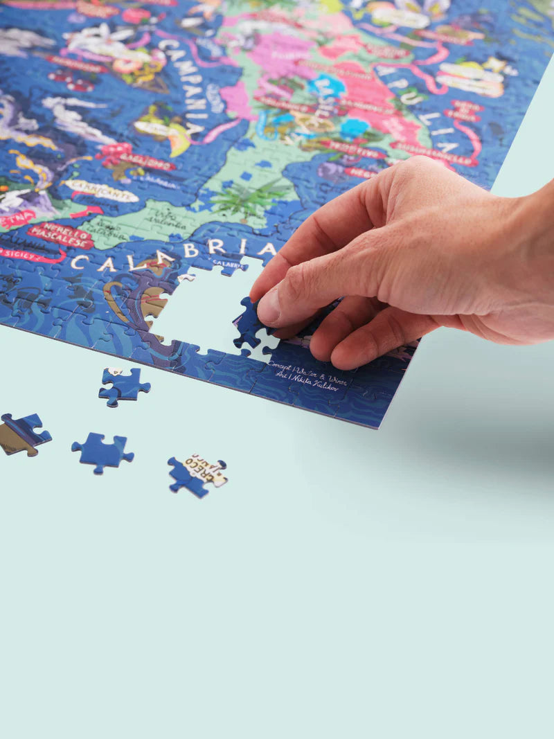1000 Piece Wine Jigsaw Puzzle | Italy | Water &amp; Wines