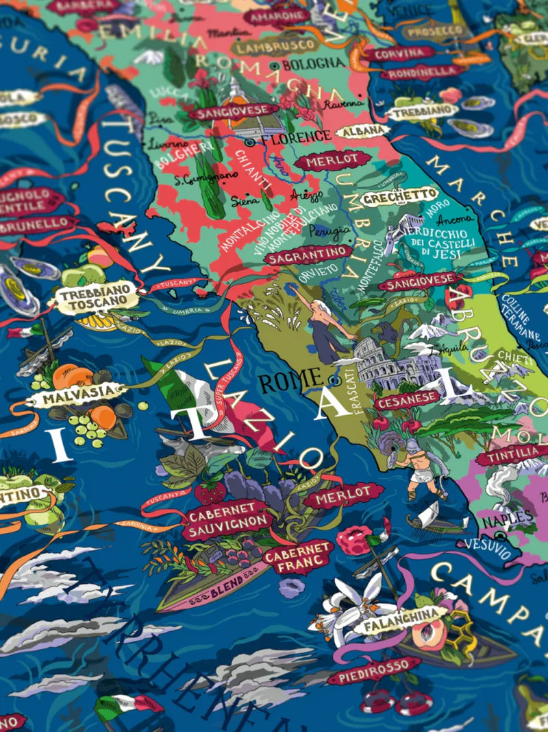 1000 Piece Wine Jigsaw Puzzle | Italy | Water &amp; Wines