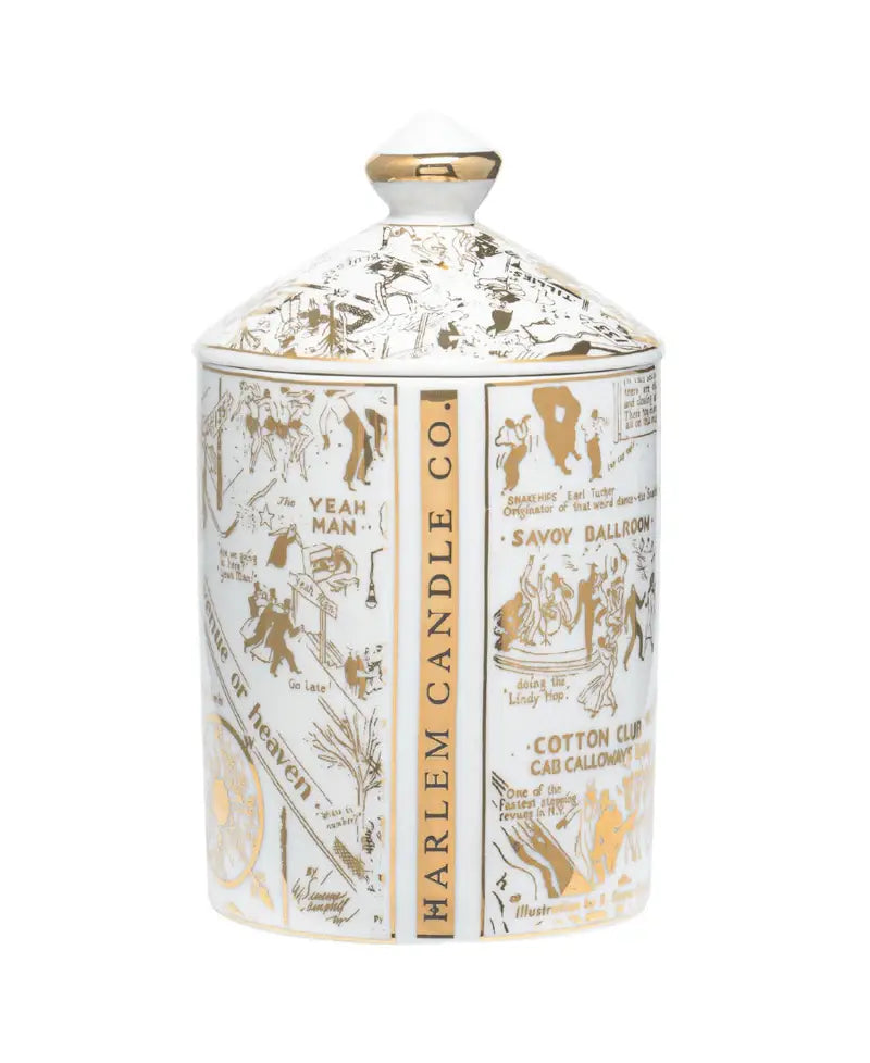 Ceramic Luxury Candle | Speakeasy in Harlem Map | Harlem Candle Co