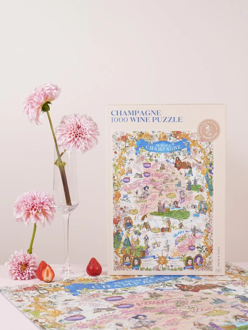 1000 Piece Wine Jigsaw Puzzle | Champagne | Water &amp; Wines