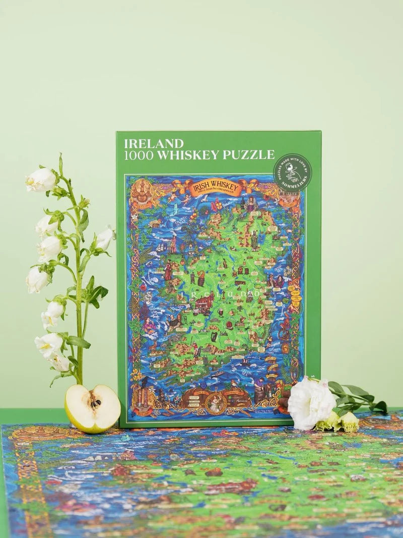 1000 Piece Whiskey Jigsaw Puzzle | Ireland | Water &amp; Wines