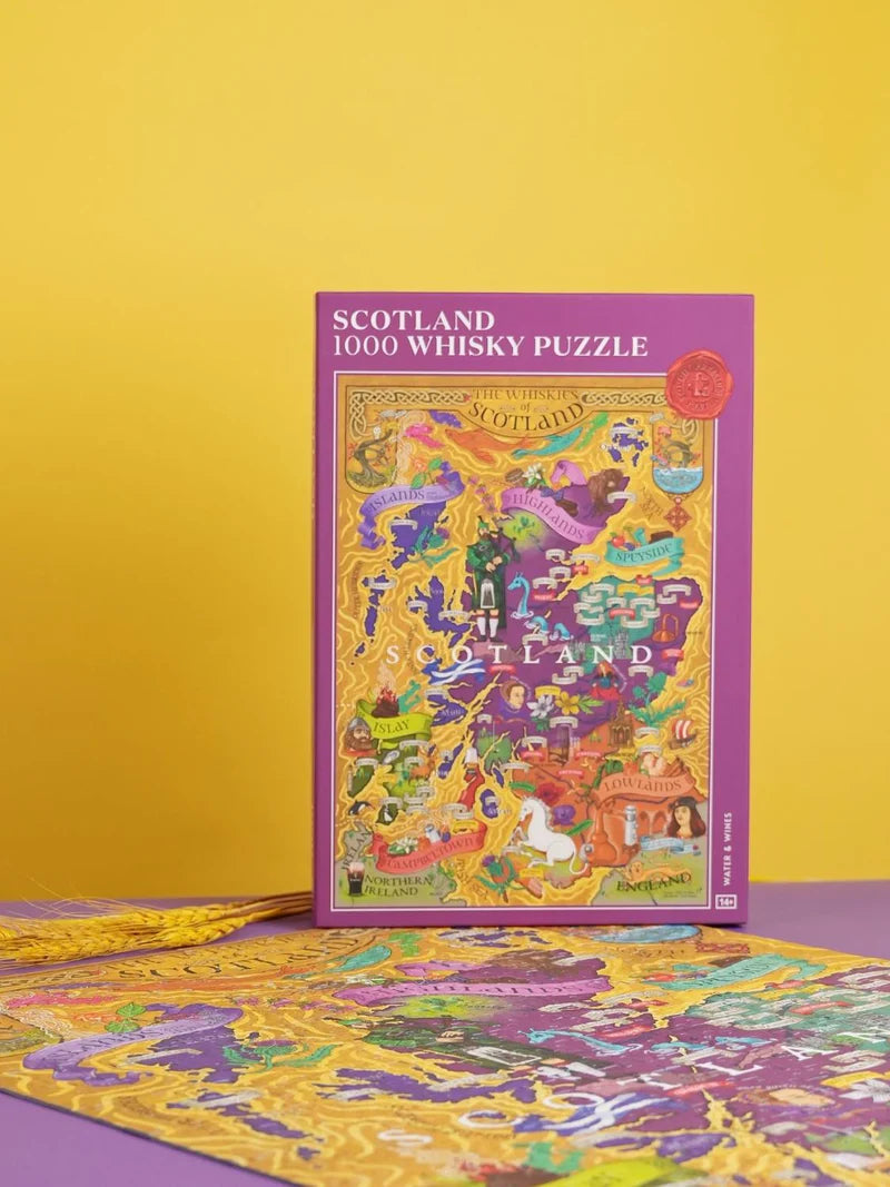 1000 Whisky Jigsaw Puzzle | Scotland | Water &amp; Wines