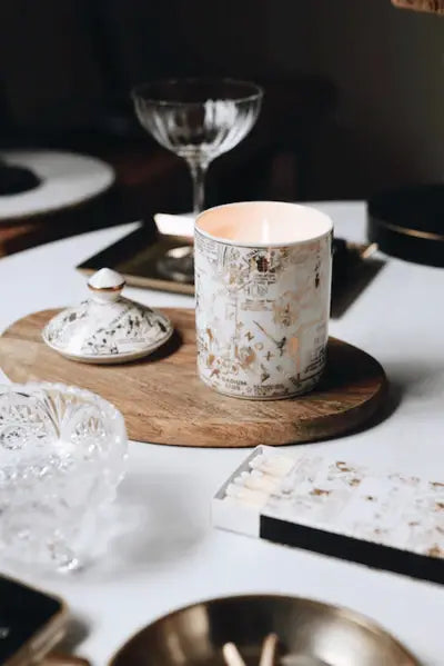 Ceramic Luxury Candle | Speakeasy in Harlem Map | Harlem Candle Co