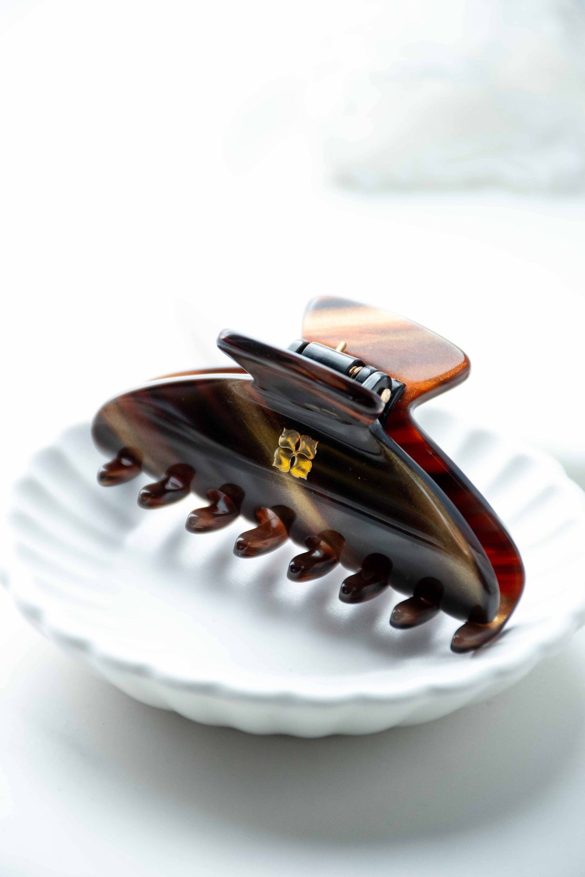 Glamour Grip Mini Claw | Tigers Eye - Bronze Gold Shimmer | Fenna&Fei