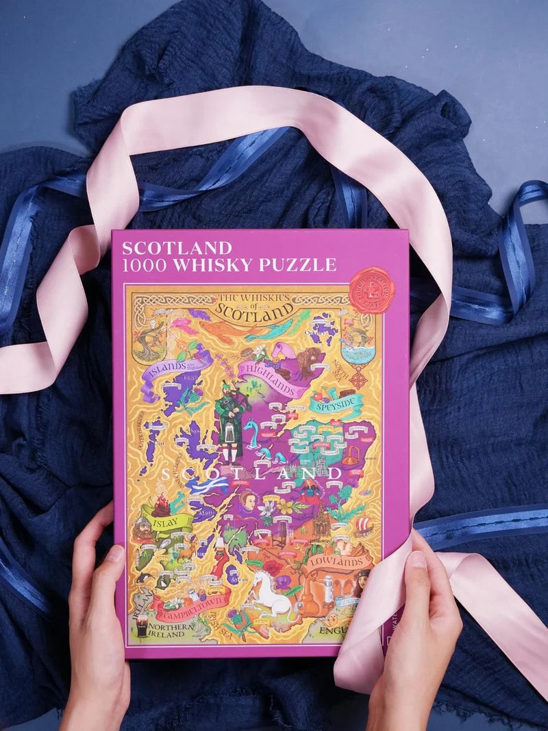 1000 Whisky Jigsaw Puzzle | Scotland | Water &amp; Wines
